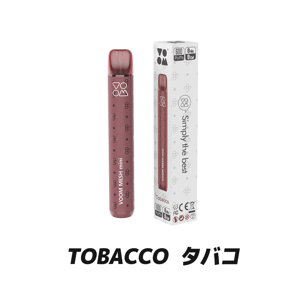 【VOOM MESH MINI】 電子タバコ VAPE ベイプ スターターキット 本体 持ち運び シーシャ VAPOREVER リキッド セット おすすめ コンパクト スリム 小型 タール ニコチン0 電子煙草 禁煙 01 タール ニコチン0